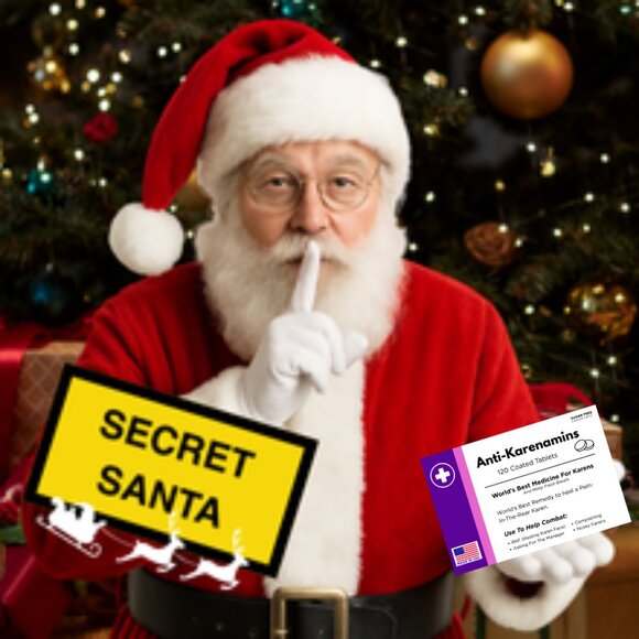 Novelty Prank Medicine Box Anti-Karenamins Funny Prescription Gag Gift Exchange - Picture 7 of 10